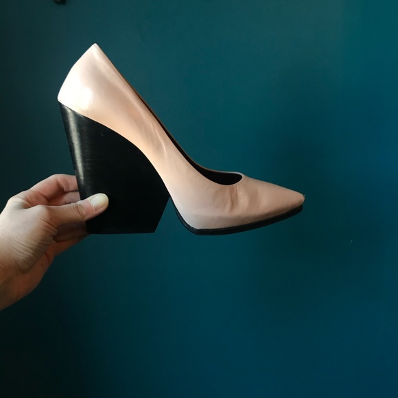 Celine size 10US 40IT block heel shoes pink - Picture 2 of 5